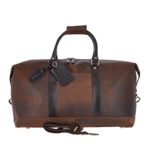 OXFORD LARGE LEATHER HOLDALL