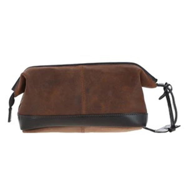 LOU LEATHER WASHBAG