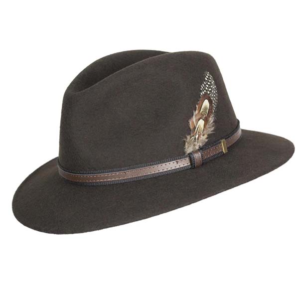 UNISEX FEDORA WOOL HAT