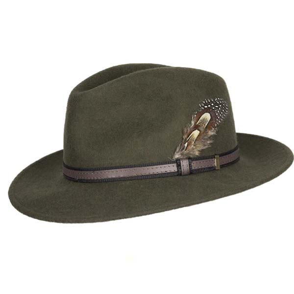 UNISEX FEDORA WOOL HAT