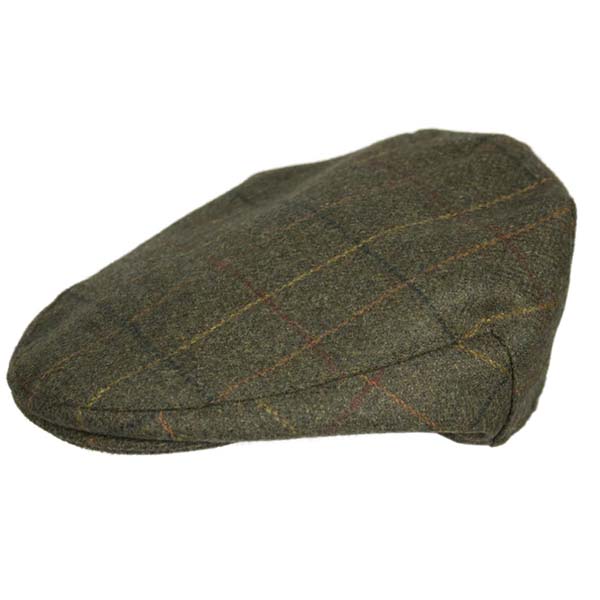 HUNTER WOOL FLAT CAP