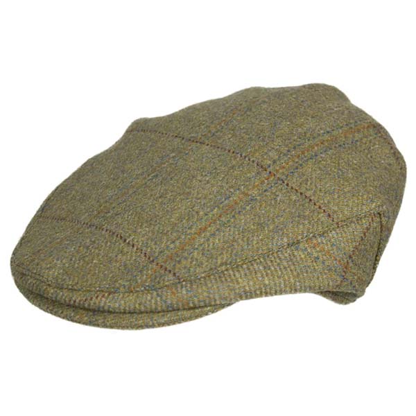 HUNTER WOOL FLAT CAP