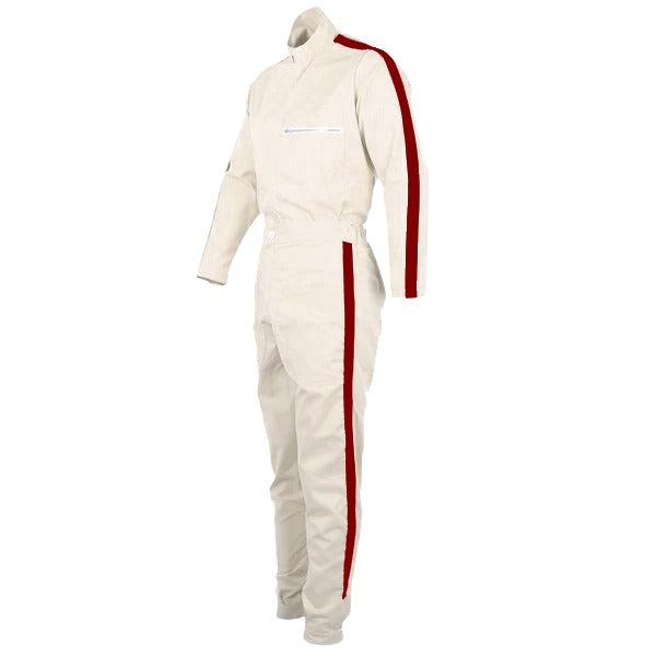 TWO PIECE VINTAGE RACE OVERALLS