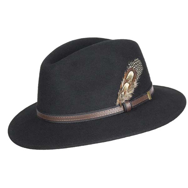 UNISEX FEDORA WOOL HAT