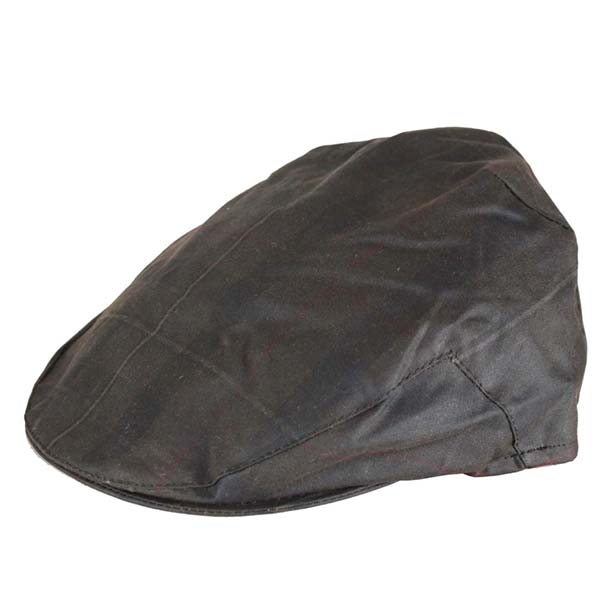 TARTAN WAX FLAT CAP